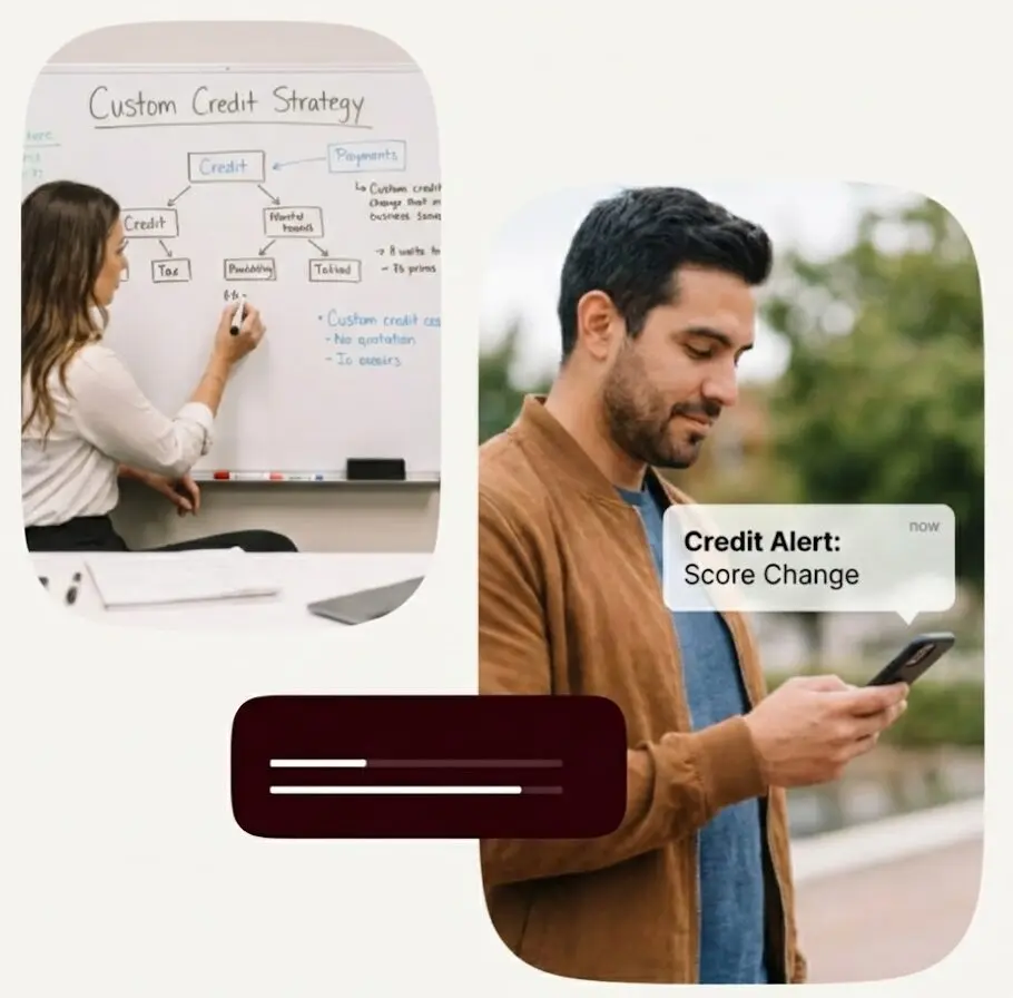 Five-step business credit support process from assessment to coaching and education