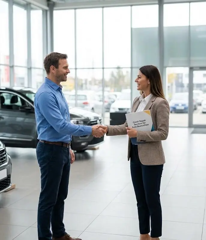 Credit repair for auto dealerships helping a buyer qualify for vehicle financing