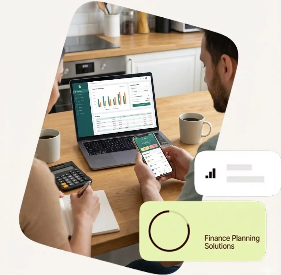 Financial planning calculators and budgeting resources